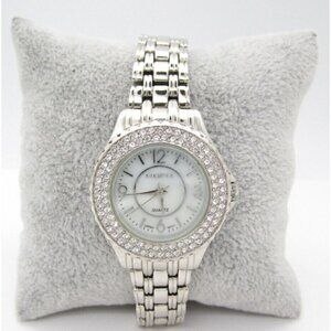 Women's Elgin II Quartz WR Analog 32mm Dial Causal Round Watch (F285)